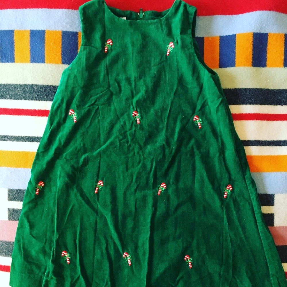 Vintage corduroy xmas dress